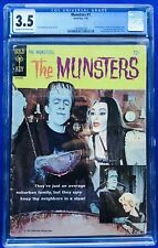 MUNSTERS #1 (1965) GOLD KEY; FRED GWYNNE PHOTO COVER; TV SERIES; *CGC 3.5* picture