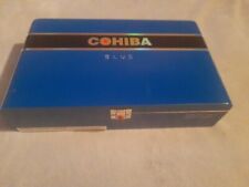 COHIBA ROBUSTO TUBO BLUE CIGAR WOOD BOX JEWELRY CLASP   picture