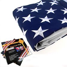 American Flag 3x5FT Embroidery Flags Outdoor Heavy Duty,waterproof And Uv Fad... picture