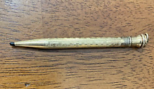 Vintage Wahl  Eversharp-Gold Filled-Greek Key-Ring Top-Mechanical Pencil picture