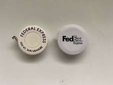 Vintage Federal Express FedEx Tape Measure, Inches & Metric picture