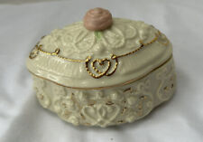 Lenox Songs Of The Heart Endless Love Music Box Fine Porcelain Trinket Box 1995 picture