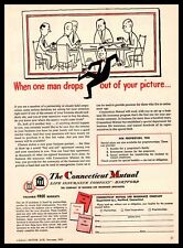 1955 Connecticut Mutual Life Insurance Company Hartford CT Print Ad picture
