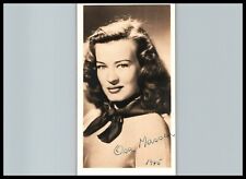 Hollywood Beauty Osa Massen PORTRAIT 1945 ORIG Signed AUTOGRAPH Photo 530 picture