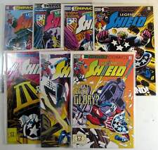 Legend of the Shield Lot of 7 #9,10,11,12,13,14,15 Impact (1992) Comics picture