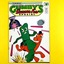 Gumby Summer Fun Special #1 Comico Comics 1987 FN Art Adams Cover picture