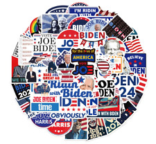50 PC Joe Biden 2024 Presidential Campaign Stickers Car Bumper/Democratic Party picture
