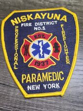 Niskayuna, NY FIRE PATCH picture