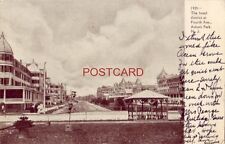 pre-1907 THE HOTEL DISTRICT AT FOURTH AVE., ASBURY PARK, N. J. 1906 picture