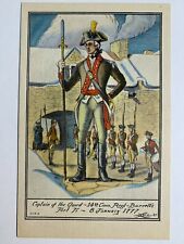 Postcard Fort Ticonderoga - American Captain of the Guard - Revolutionary War picture