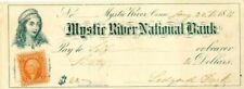 Mystic River National Bank - Check - Checks picture