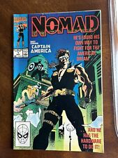 NOMAD 1 DIRECT EDITION 1ST SOLO APPEARANCE JAMES FRY COVER MARVEL COMICS 1990 picture