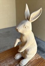 Vintage Handmade Ceramic Rabbit Sculpture picture