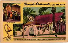 Vintage Postcard- The Old Casa De Pedrorena, San Diego, CA. Early 1900s picture