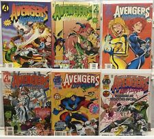 Marvel Comics Avengers Unplugged #1-6 Complete Set VF/NM 1995 picture