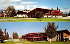 Whitefish MT Montana MOUNTAIN HOLIDAY MOTEL Hwy 93 Roadside FLATHEAD CO Postcard picture