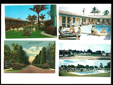 Vintage Postcard Lot Of 4 Unused- Old Florida State Post Cards  picture