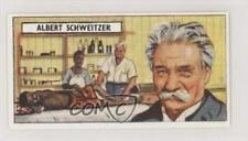 1965 Lyons Maid Famous People Albert Schweitzer #4 0a6 picture