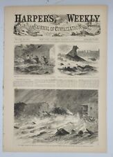 Harper's Weekly 8/8/1868  The Great Flood in Baltimore Maryland picture