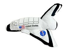 Cuddle Zoo Space Shuttle Plush Toy White Medium Washable Stuffed Toy picture