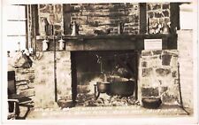 Buena Park RPPC Knott's Berry Washington Fireplace 1948  CA  picture