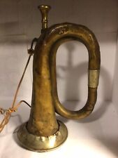 WWI or WWII Wall Hanger Military Bugle by Bohland & Fuchs, Graslitz Austria picture