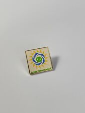 Green Power Switch Lapel Pin Sunshine Electrical Outlet picture