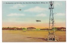Post Card Headquarters and Barracks Darr Aero Tech Flying School Albany Georgia picture