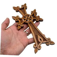 Handmade Wall cross with ornaments from armenian cross  picture