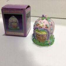 Vtg Windsor Collection Bunny collectible easter egg Hinged Dioramas Inside W/Box picture