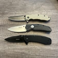 Kershaw Knife Lot Of 3 picture
