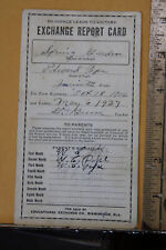 1926 Spring Garden Alabama School Report Card Edward Pope picture