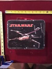 Vintage 1977 King-Seeley Thermos Star Wars Metal Lunchbox, Missing Thermos ￼ picture