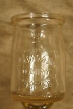 Vintage Bowman Dairy Company Cottage Cheese or Milk Bottle picture