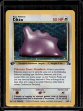 Ditto Fossil 3/62 Holo 1st Edition Holo Rare *Light Played* Pokemon Wotc picture