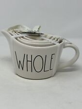 NEW Rae Dunn “WHOLE” Measuring Cups set of 4 farmhouse 2024 new release HTF rare picture