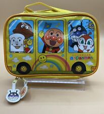A Very Rare Cure Yellow Vintage Sun-Star Anpanman Lunch Bag RARE picture