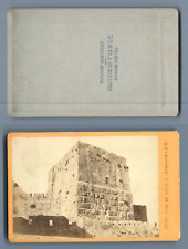 J.A., Palestine, Tour of David in Jerusalem Vintage CDV Albumen. Vintage Gyms picture