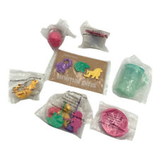 Tupperware Vintage Tiny Treasures 90s Lot Magnets Keychains Pins Cupcake Toppers picture