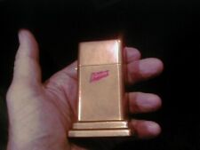 NICE COPPER BARCROFT ZIPPO FRENCH'S MUSTARD? 2517191 INSERT EARLY 60'S MODEL? picture