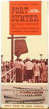 1960's Fort Sumpter National Monument Charleston South Carolina brochure b picture