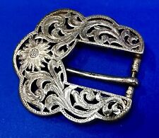 Small Ornate See Through Ranger Style Vintage 90'S Belt Buckle For 1/2