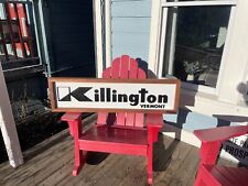Very large old Killington logo sign picture