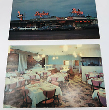 2 Albert Lea MN Minnesota Skyline Supper Club Starlite Lounge 60's Postcards picture