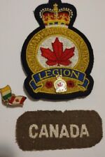 WW1 WW2 Canadian PINS And patches. picture
