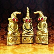 3Pcs Set Phra Ngang Red Eye Sexual Thai Cambodia Amulet Powerful Love Attraction picture