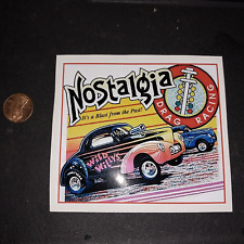 VINTAGE NOSTALGIA Sticker Decal OLD STOCK ORIGINAL picture