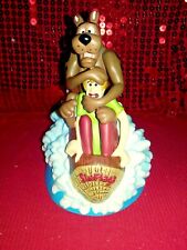 Extremely Rare Hanna Barbara Scooby Doo & Shaggy in Six Flags Figurine Statue🤎 picture