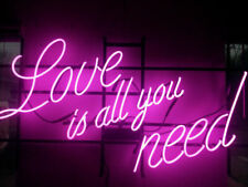 New Love Is All You Need Beer Bar Neon Light Sign 24
