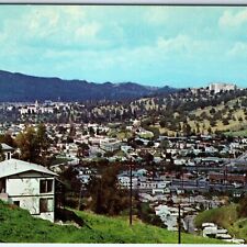 c1950s Glendale CA Eagle Rock Blvd Forest Lawn Hollywood Hill Griffith Park A232 picture